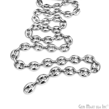 DIY Chain, Link Chain, Purse Chain, Chain Necklace, Curb Chain, Mariner Chain, Figaro Chain, in Gold/Silver/Black/Rose Gold