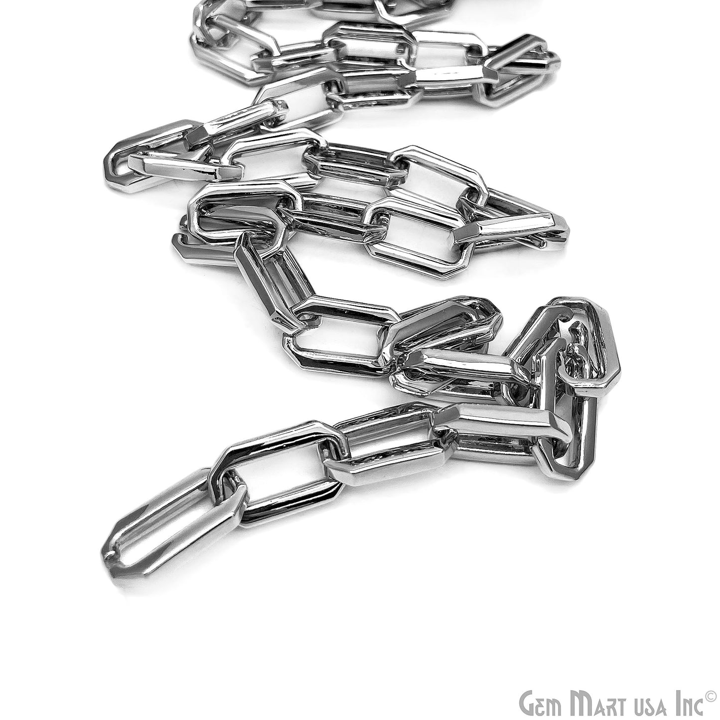 DIY Chain, Link Chain, Purse Chain, Chain Necklace, Curb Chain, Mariner Chain, Figaro Chain, in Gold/Silver/Black/Rose Gold