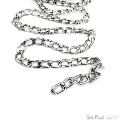 DIY Chain, Link Chain, Purse Chain, Chain Necklace, Curb Chain, Mariner Chain, Figaro Chain, in Gold/Silver/Black/Rose Gold