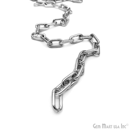 DIY Chain, Link Chain, Purse Chain, Chain Necklace, Curb Chain, Mariner Chain, Figaro Chain, in Gold/Silver/Black/Rose Gold