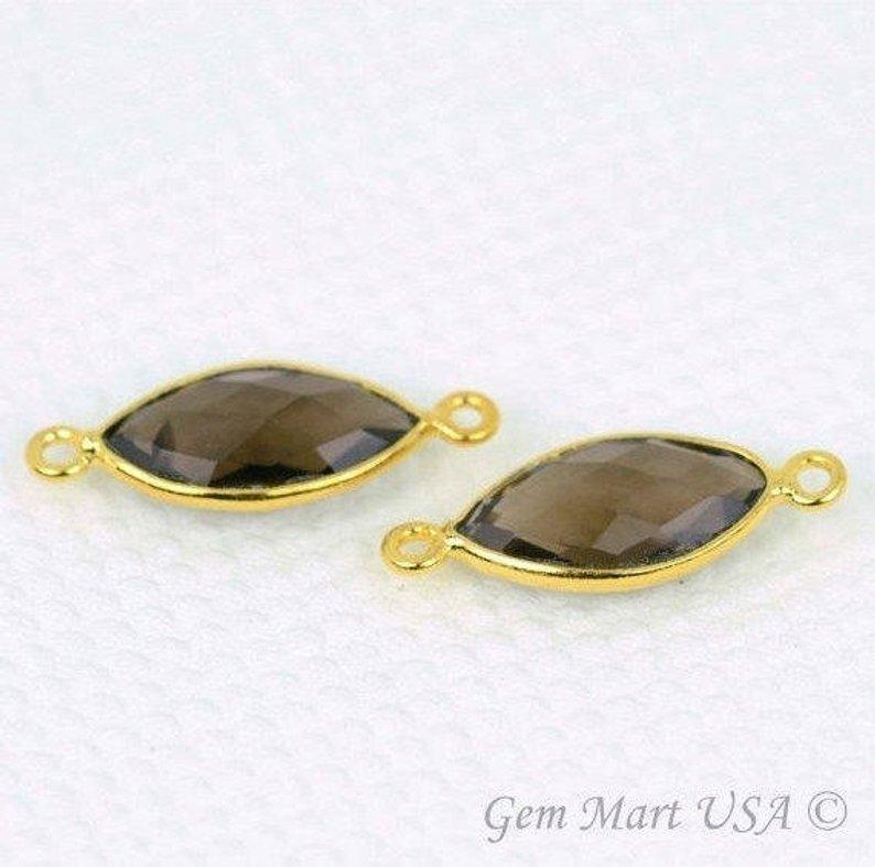 gemstone connector beads, gemstone connector pendant