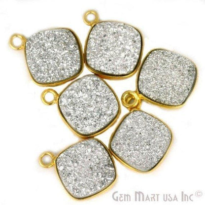 druzy connector beads, druzy connector