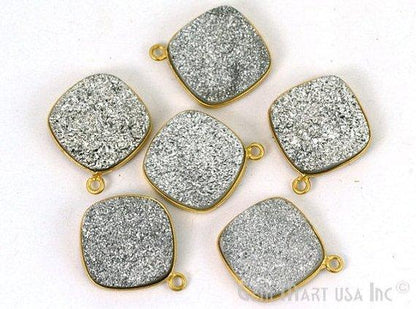druzy connector beads, druzy connector