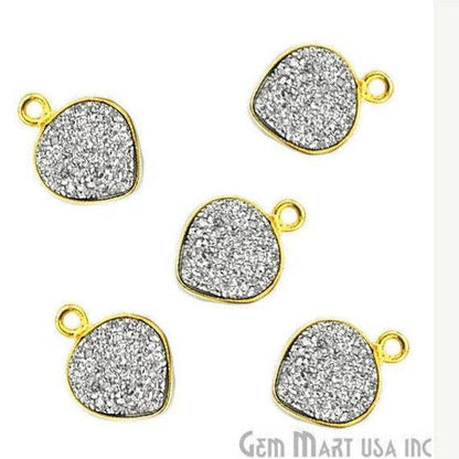 druzy connector beads, druzy connector