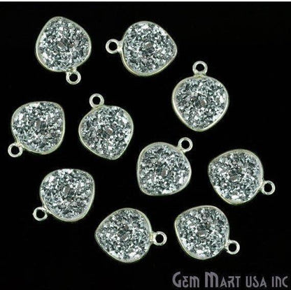druzy connector beads, druzy connector