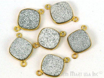 druzy connector beads, druzy connector