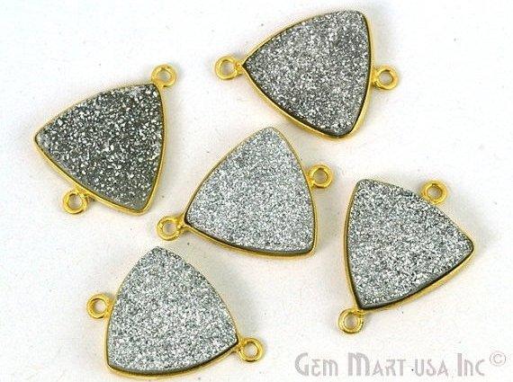 Silver Druzy