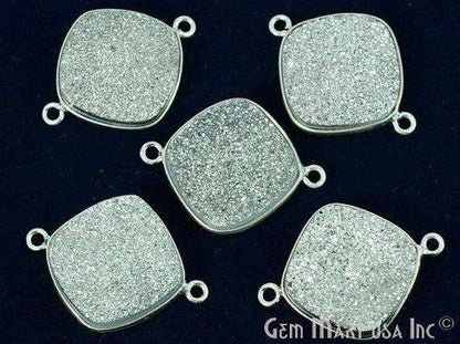 druzy connector beads, druzy connector