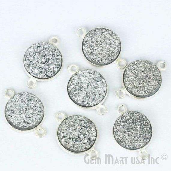 Titanium Druzy Connector