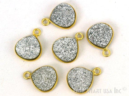 druzy connector beads, druzy connector