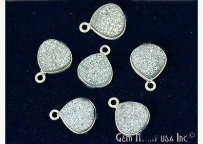 druzy connector beads, druzy connector