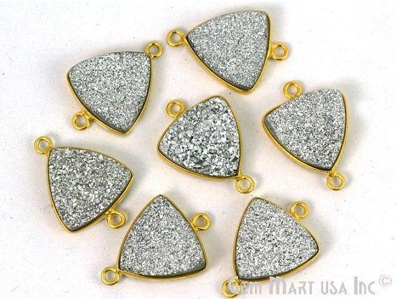 Silver Druzy