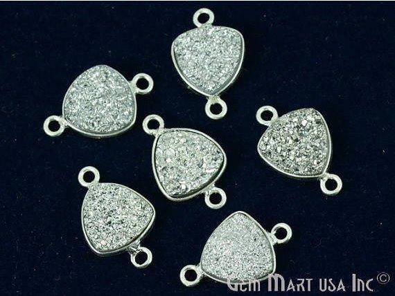 Silver Druzy