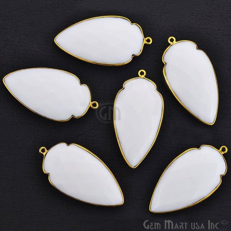 gemstone connector beads, gemstone connector pendant