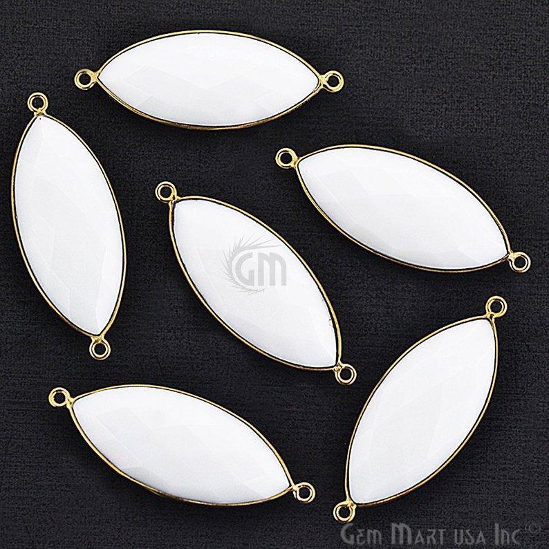 gemstone connector beads, gemstone connector pendant