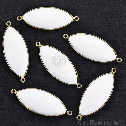 gemstone connector beads, gemstone connector pendant