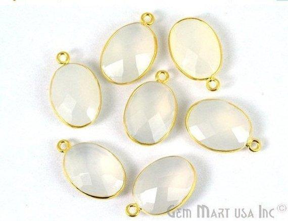 gemstone connector beads, gemstone connector pendant