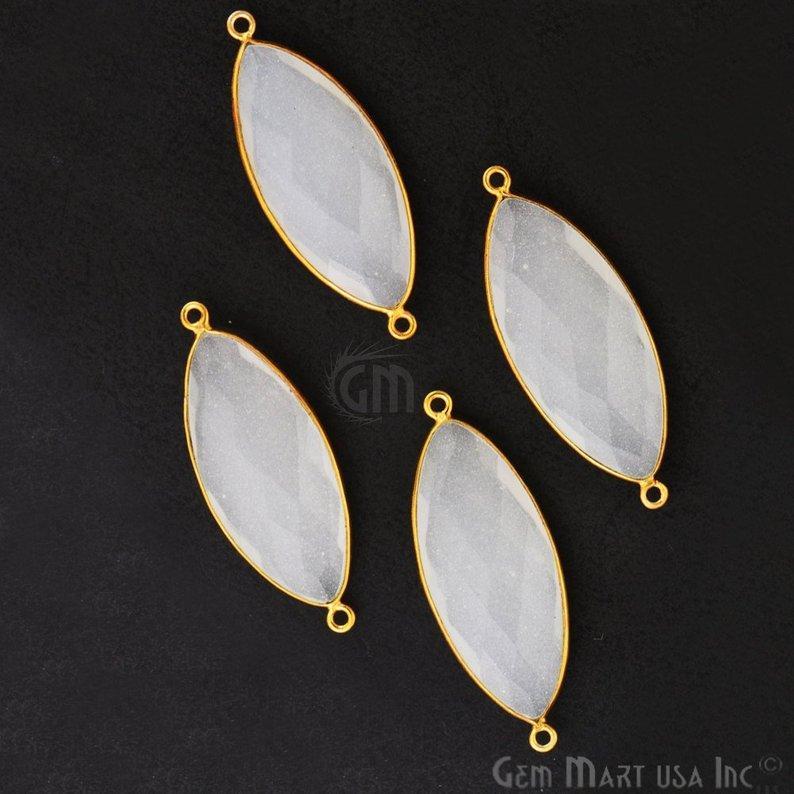 gemstone connector beads, gemstone connector pendant