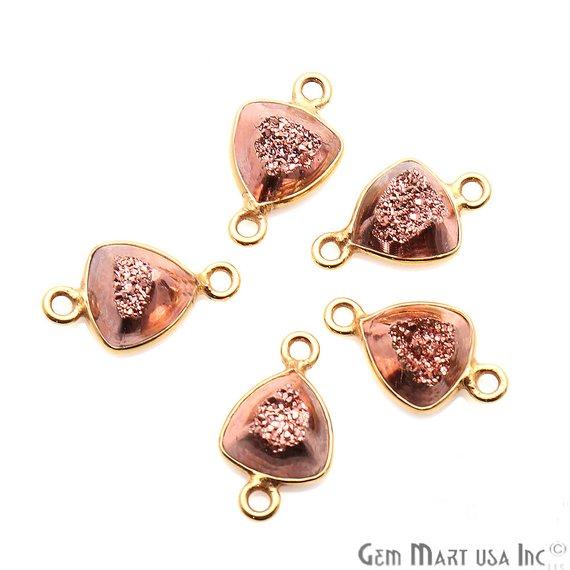 Rose Gold Druzy