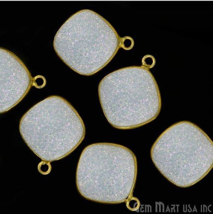 druzy connector beads, druzy connector