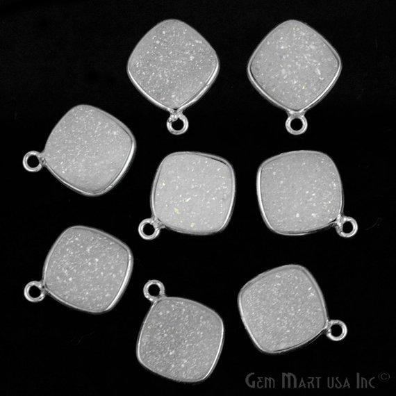druzy connector beads, druzy connector