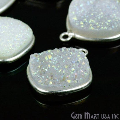druzy connector beads, druzy connector