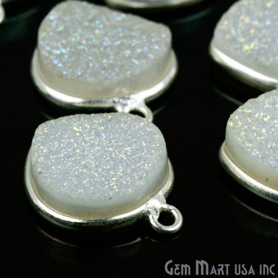 druzy connector beads, druzy connector