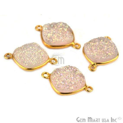 druzy connector beads, druzy connector
