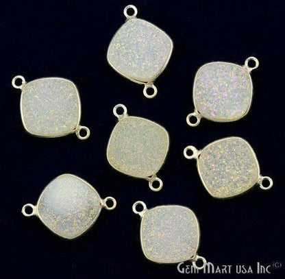 druzy connector beads, druzy connector