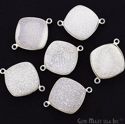 druzy connector beads, druzy connector
