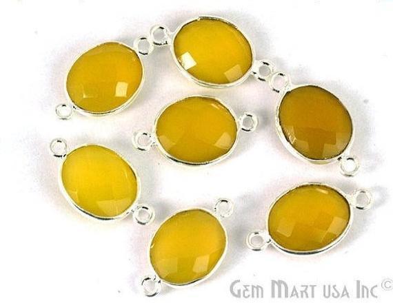 gemstone connector beads, gemstone connector pendant