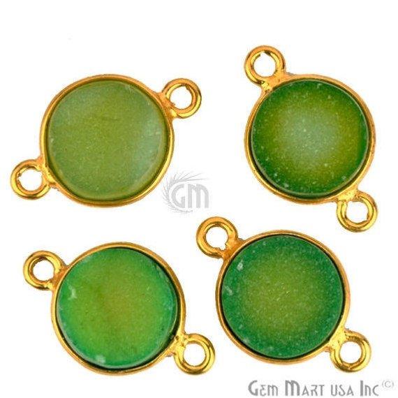 Green Color Druzy