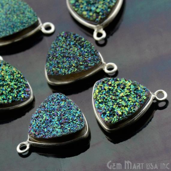 Titanium Druzy Connector