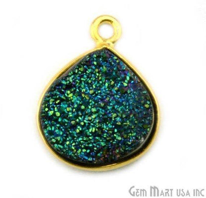druzy connector beads, druzy connector