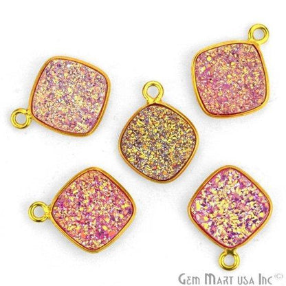 druzy connector beads, druzy connector