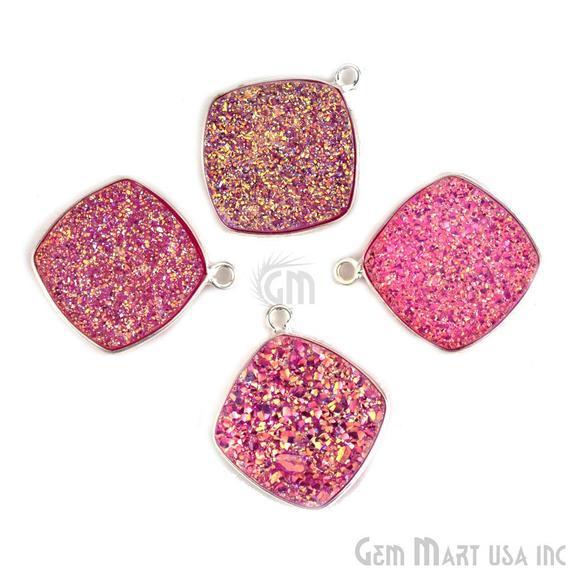 Pink Druzy