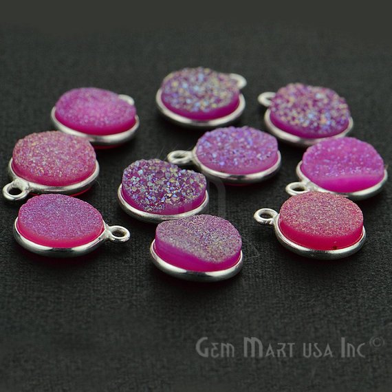 Pink Druzy
