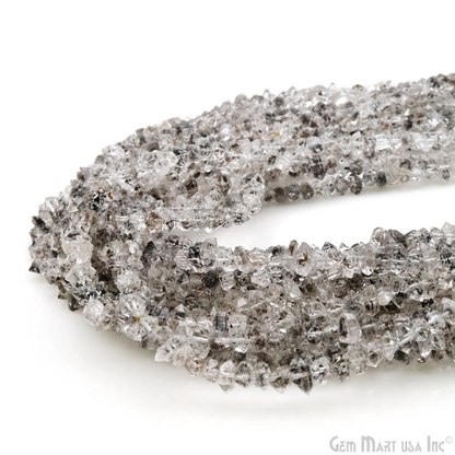 Natural Chip Beads, 34 Inch, Genuine Chip Strands, Drilled Strung Nugget Beads, 3-7mm, Polished, GemMartUSA (70001)