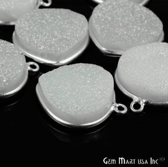 druzy connector beads, druzy connector