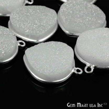 druzy connector beads, druzy connector