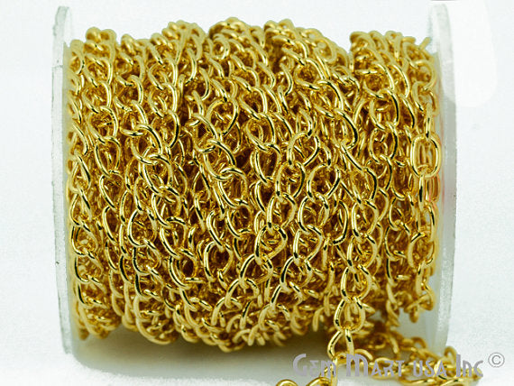 Link Finding Gold Plated Station Rosary Chain - GemmartUSA (763903082543)