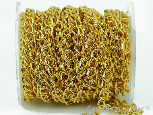 Link Finding Gold Plated Station Rosary Chain - GemmartUSA (763903082543)