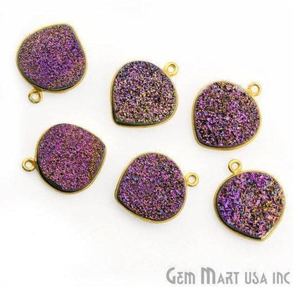 druzy connector beads, druzy connector