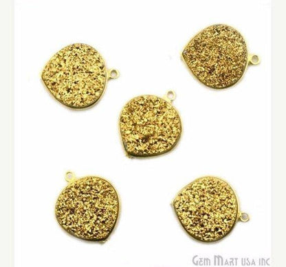 druzy connector beads, druzy connector