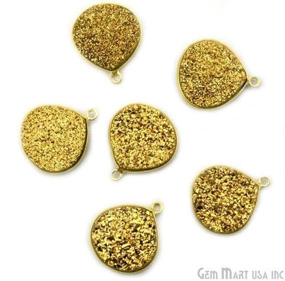 druzy connector beads, druzy connector