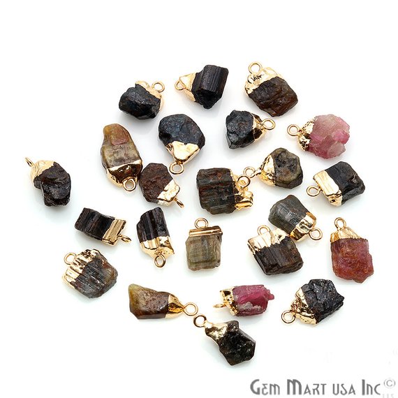 gemstone connector beads, gemstone connector pendant