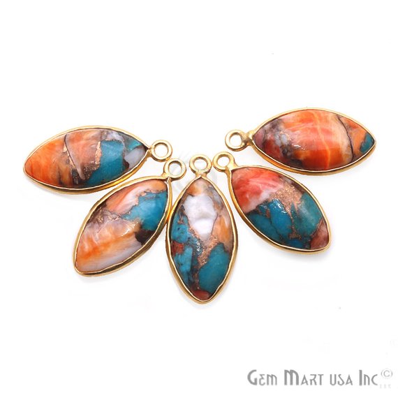 gemstone connector beads, gemstone connector pendant