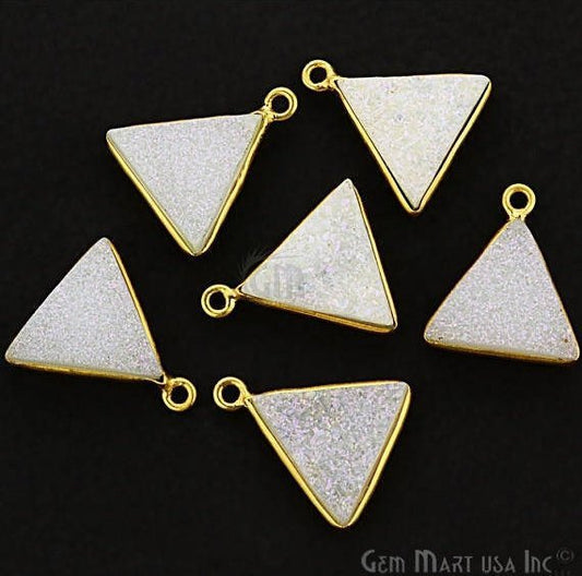 druzy connector beads, druzy connector