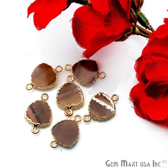 gemstone connector beads, gemstone connector pendant