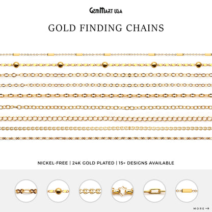 Dainty Gold Plated Wholesale DIY Jewelry Making Supplies Chains